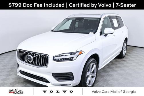 Crystal White Metallic 2023 Volvo XC90 B5 Core