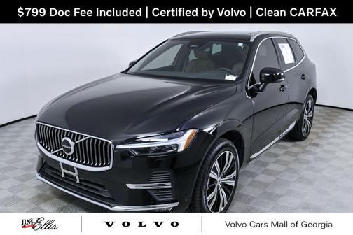 Onyx Black Metallic 2023 Volvo XC60 B5 Plus Bright Theme
