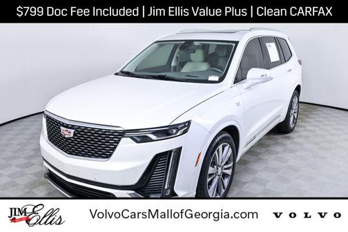 Crystal White Tricoat 2022 Cadillac XT6 Premium Luxury FWD