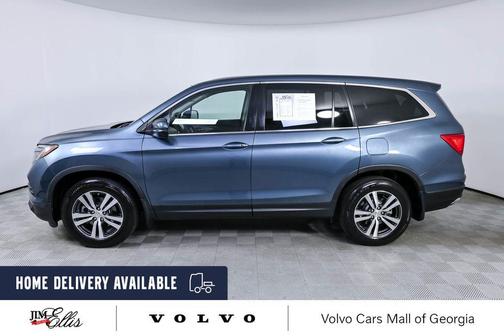Blue 2017 Honda Pilot EX-L
