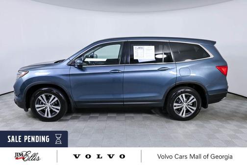 Blue 2017 Honda Pilot EX-L