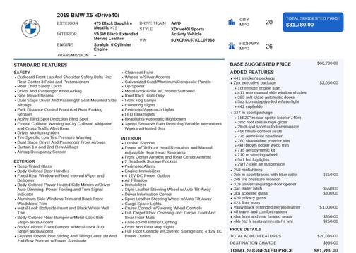 2019 BMW X5 xDrive40i