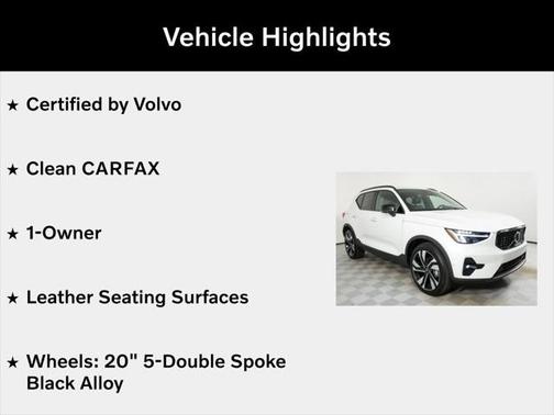 2025 Volvo XC40 B5 Plus Dark Theme