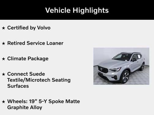 2025 Volvo XC40 B5 Plus Dark Theme