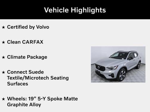 2025 Volvo XC40 B5 Plus Dark Theme