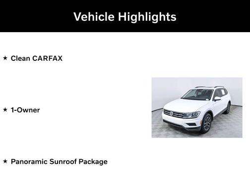 Pure White 2020 Volkswagen Tiguan 2.0T SE