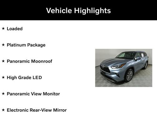 2021 Toyota Highlander Hybrid Platinum