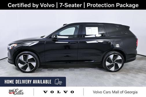 Onyx Black Metallic 2025 Volvo EX90 Plus, Twin Motor, Fully electric, 7 Seats