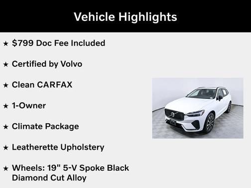 Crystal White Metallic 2025 Volvo XC60 B5 Core