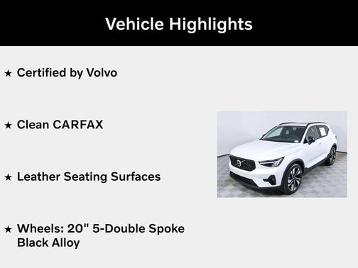 2025 Volvo XC40 B5 Plus Dark Theme
