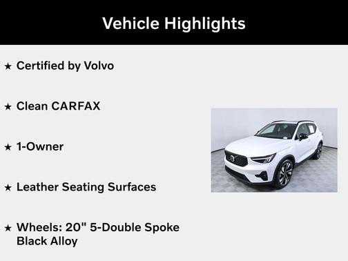 2025 Volvo XC40 B5 Plus Dark Theme