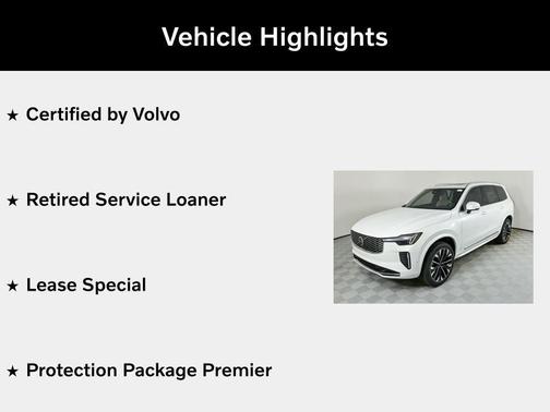 2026 Volvo XC90 Plus, B5 AWD Gas (mild hybrid), Gasoline, Bright, 7 Seats