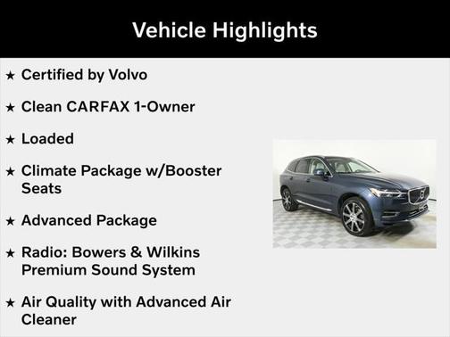 2021 Volvo XC60 Recharge Plug-In Hybrid T8 Inscription