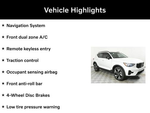 2025 Volvo XC40 B5 Ultra Dark Theme