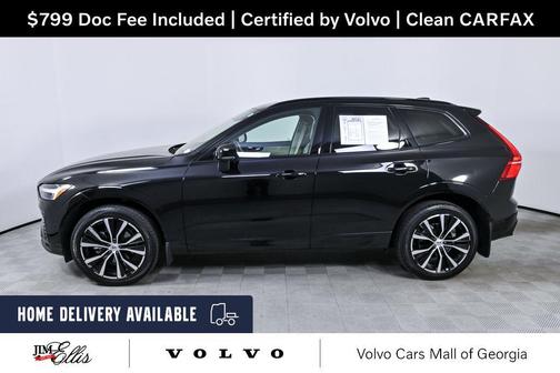 Onyx Black Metallic 2023 Volvo XC60 B5 Plus Dark Theme