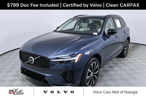 Denim Blue Metallic 2023 Volvo XC60 B5 Plus Dark Theme