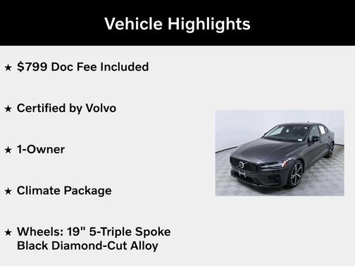 Platinum Grey Metallic 2025 Volvo S60 B5 Core
