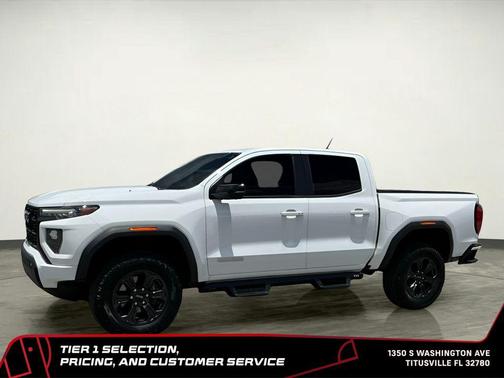 Summit White 2024 GMC Canyon Elevation