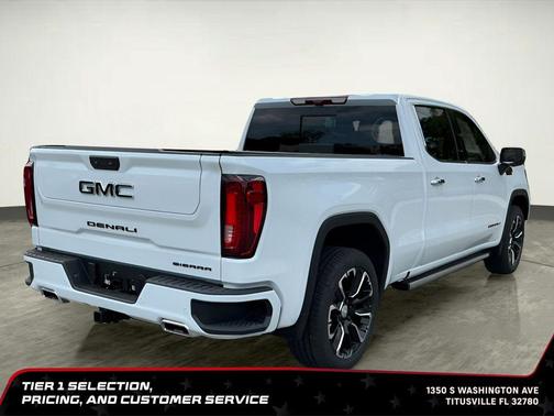 Glacier White Tricoat 2026 GMC Sierra 1500 Denali