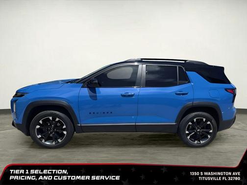 Reef Blue Metallic 2025 Chevrolet Equinox FWD RS