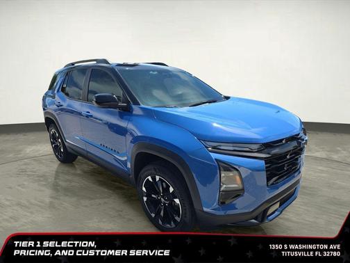 Reef Blue Metallic 2025 Chevrolet Equinox FWD RS