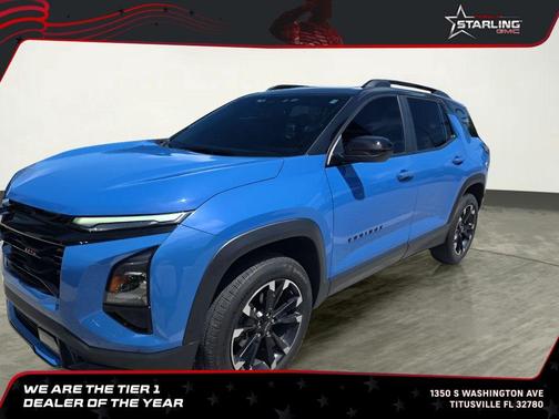 Reef Blue Metallic 2025 Chevrolet Equinox FWD RS