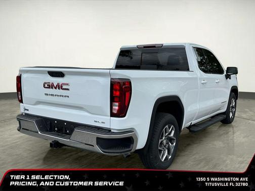 Summit White 2026 GMC Sierra 1500 SLE