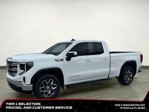 Summit White 2026 GMC Sierra 1500 SLE