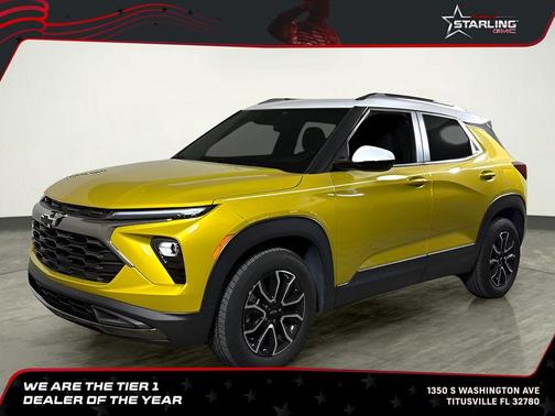 Nitro Yellow Metallic 2024 Chevrolet Trailblazer ACTIV