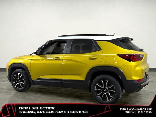 Nitro Yellow Metallic 2024 Chevrolet Trailblazer ACTIV