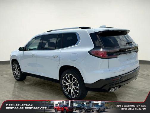 Glacier White Tricoat 2026 GMC Acadia Denali