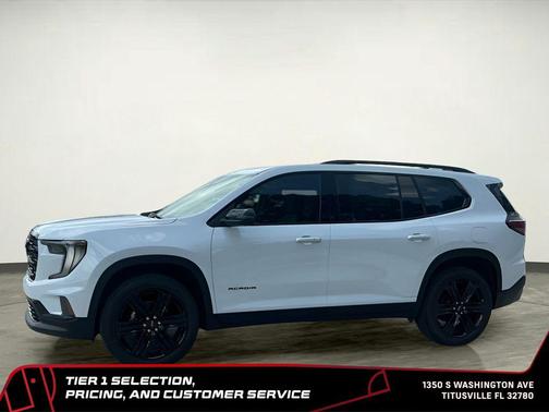 Glacier White Tricoat 2026 GMC Acadia Elevation FWD
