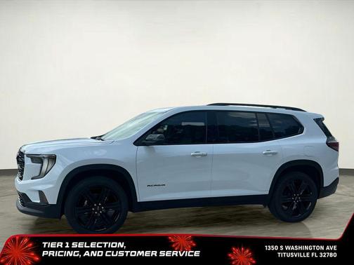 Glacier White Tricoat 2026 GMC Acadia Elevation FWD