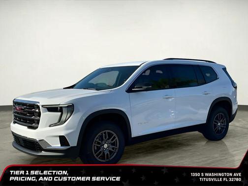 Summit White 2026 GMC Acadia Elevation FWD