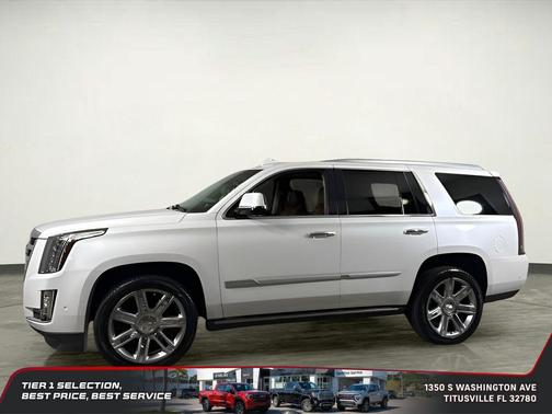 Crystal White Tricoat 2019 Cadillac Escalade Premium Luxury