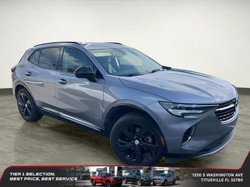 Satin Steel Metallic 2021 Buick Envision FWD Essence