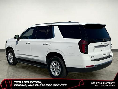 Summit White 2025 Chevrolet Tahoe LT