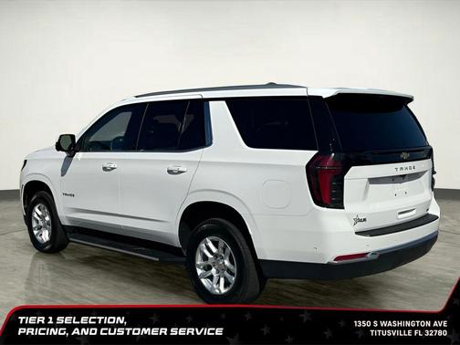 Summit White 2025 Chevrolet Tahoe LT