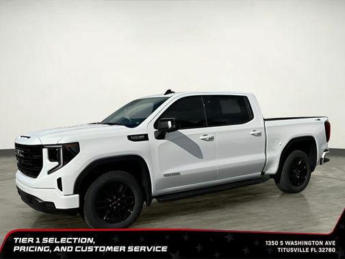 Summit White 2026 GMC Sierra 1500 Elevation