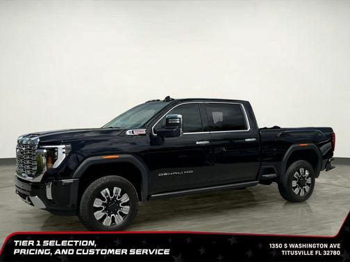 Onyx Black 2025 GMC Sierra 3500 Denali