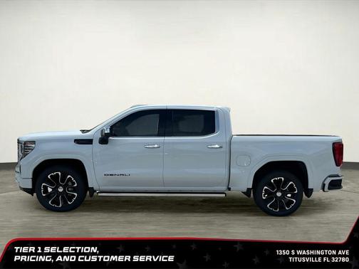 Glacier White Tricoat 2026 GMC Sierra 1500 Denali