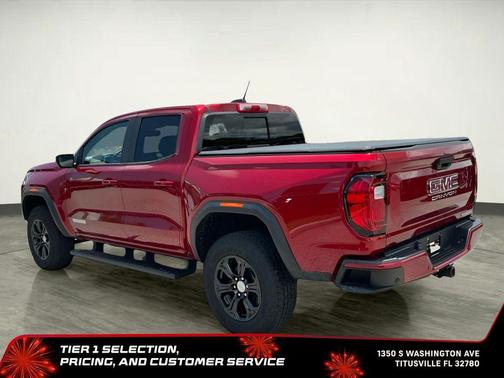 Volcanic Red Tintcoat 2023 GMC Canyon Elevation