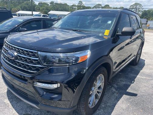 Black Metallic 2022 Ford Explorer XLT