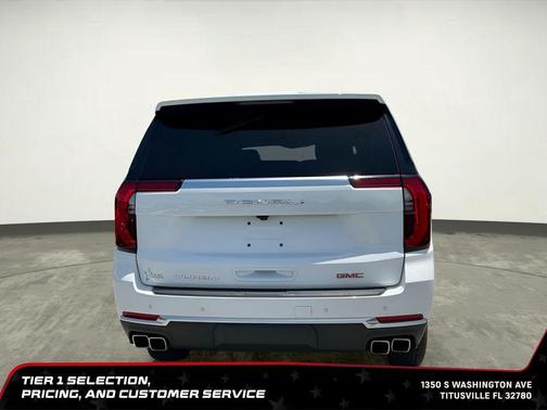 Summit White 2025 GMC Yukon Denali