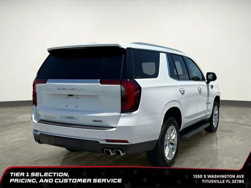 Summit White 2025 GMC Yukon Denali
