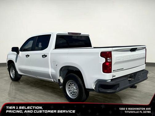 Summit White 2023 Chevrolet Silverado 1500 WT