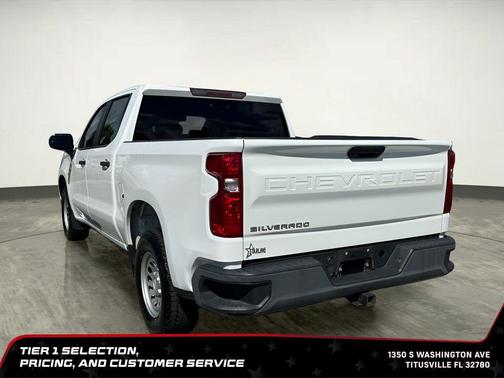 Summit White 2023 Chevrolet Silverado 1500 WT