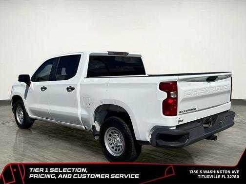 Summit White 2023 Chevrolet Silverado 1500 WT