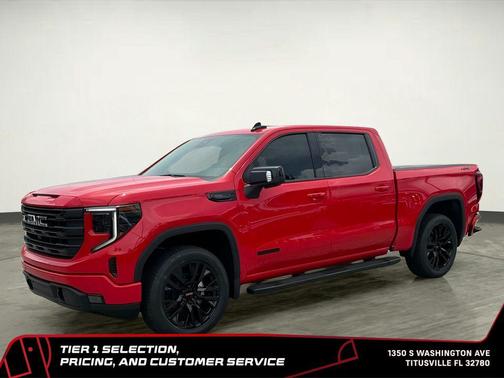 Cardinal Red 2026 GMC Sierra 1500 Elevation