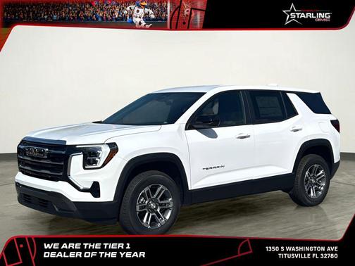Summit White 2026 GMC Terrain FWD Elevation